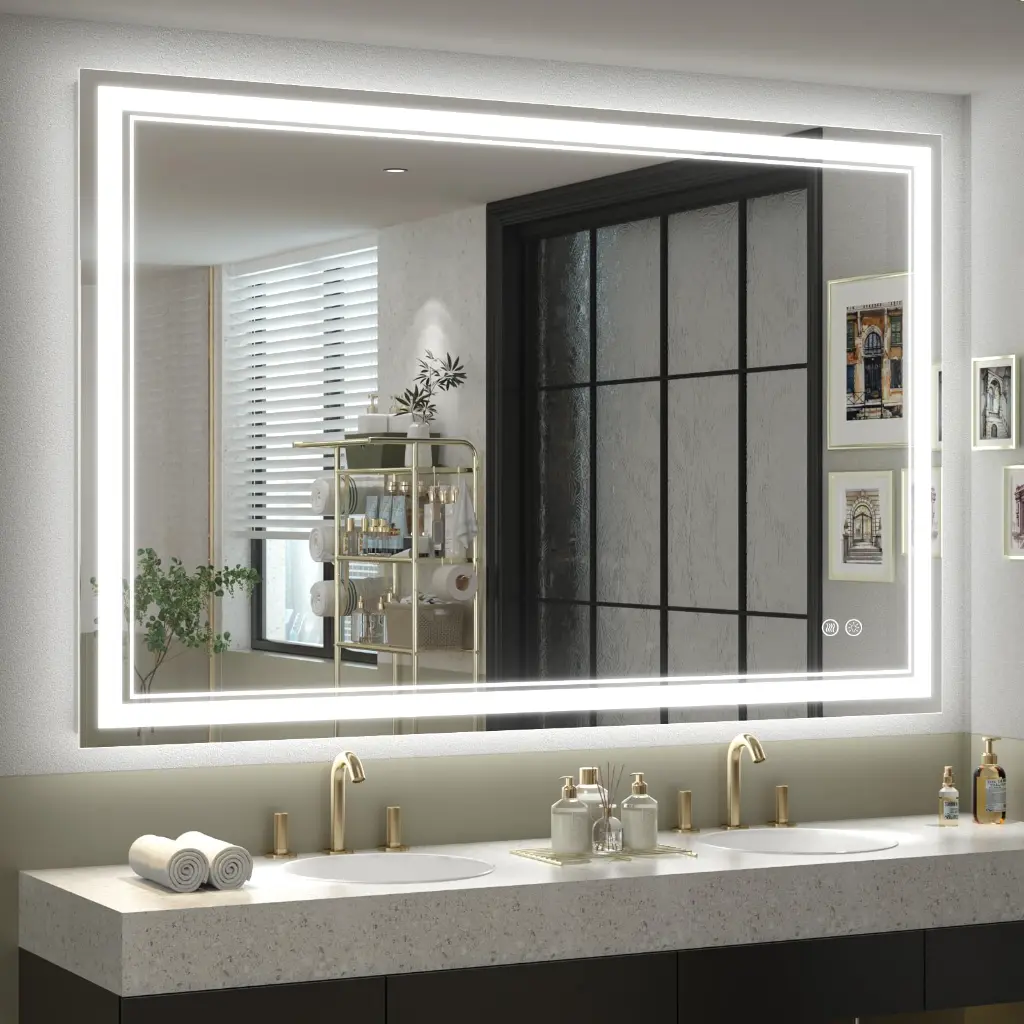 36x48 Inch LED Vanity Bathroom Mirrors-glowmorelightings1.webp