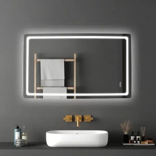 36x48 Inch LED Vanity Bathroom Mirrors-glowmorelighting2.webp