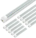 4ft T8 30Watt Integrated LED Tube, Clear lens, For Shop, Garage, Workshop, Basement 