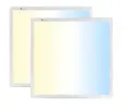 2x2 LED Ceiling Panel Light 20W-40W Adjustable, 5CCT Changeable 3000K-6500K, 2500-5000 Lumens 