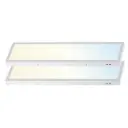 1x4 LED Flat Panel Surface Mount Light 30W/40W/50W Adjustable, 5CCT Changeable 3000K-6500K, 6250 Lumens 