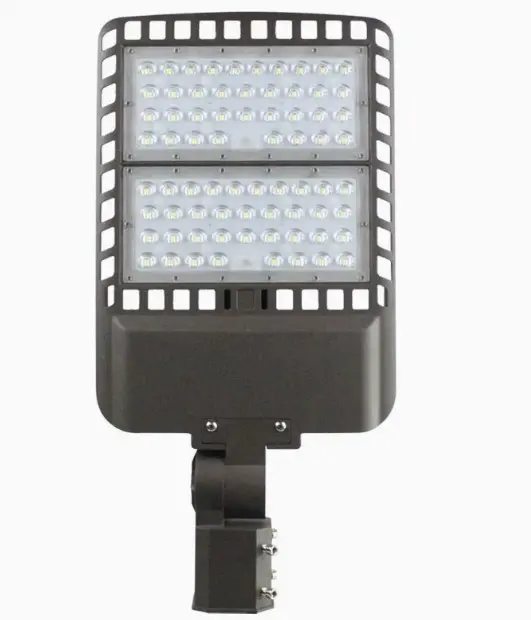 100W/120W/150W LED Pole Light, Power Selectable -19950 LM Shoebox LED, 5700K, 277V Waterproof Pole Mount For Parking Lot, Outdoor Area Street Security Lighting, Stadium