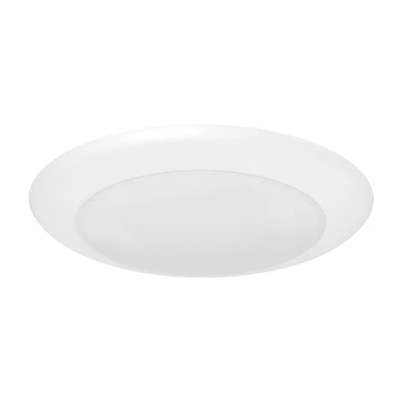 5"/6"Inches Flush Mount Retrofit Disk Downlight, 15W (120W Equivalent),3K-5K color Temp, 1200 Lumens, Dimmable