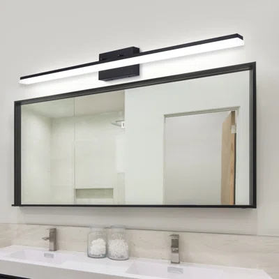 48"Inch Bathroom Light Fixtures, Wall Mount Waterproof Vanity Lighting, Dimmable, Rectangle Shape
