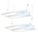 2FT LED Linear High Bay Shop Light , 165W 23925LM 145LM/W, 4000K/5000K/5700K, Dimmable, Hanging Light for Warehouse, 2 Pack